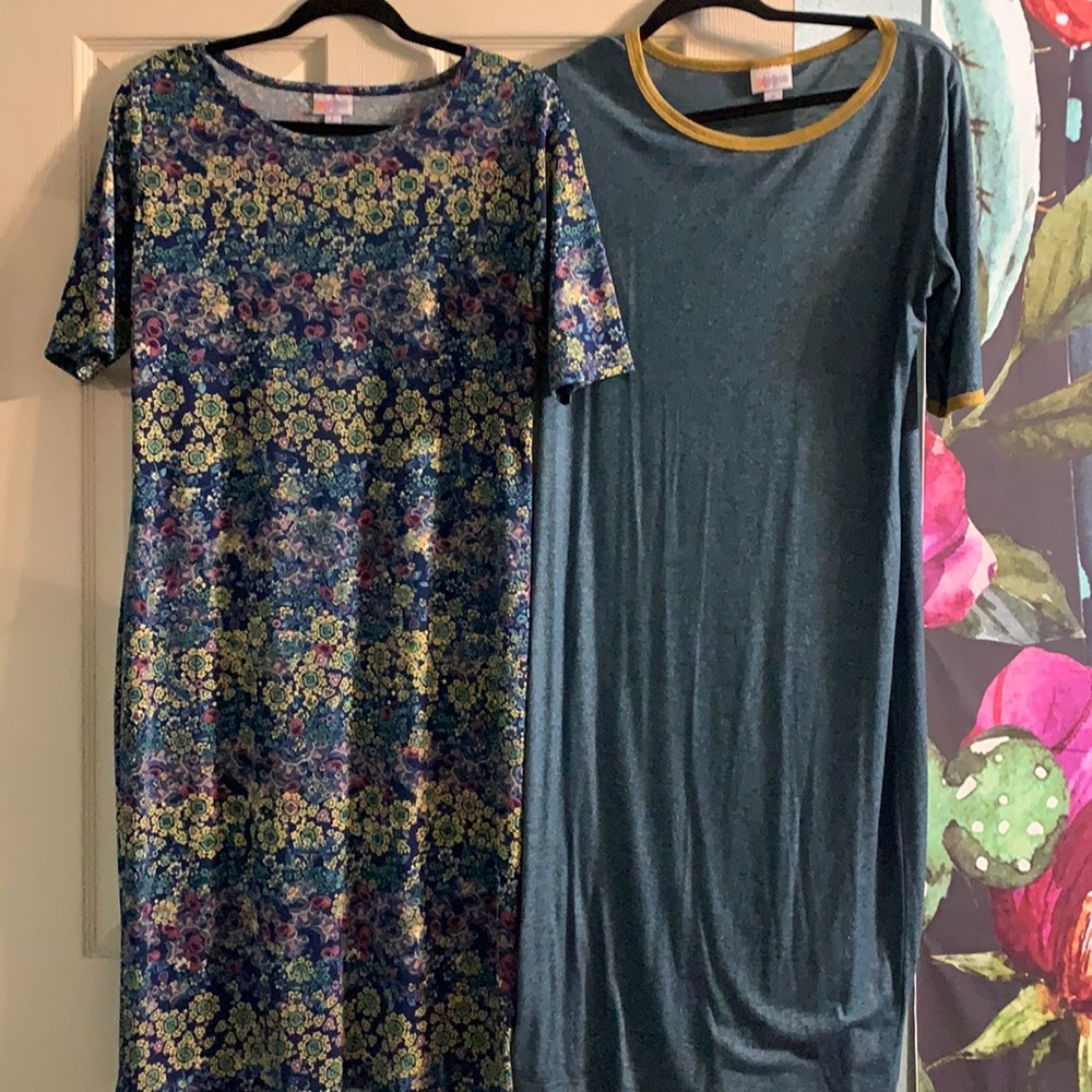 LulaRoe Jersey Dresses X2
